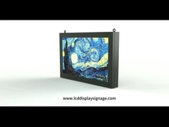 32 Zoll Thunder Proof Outdoor Digital Signage 1500cd/M2 Helligkeit Werbung 1920*1080 Auflösung